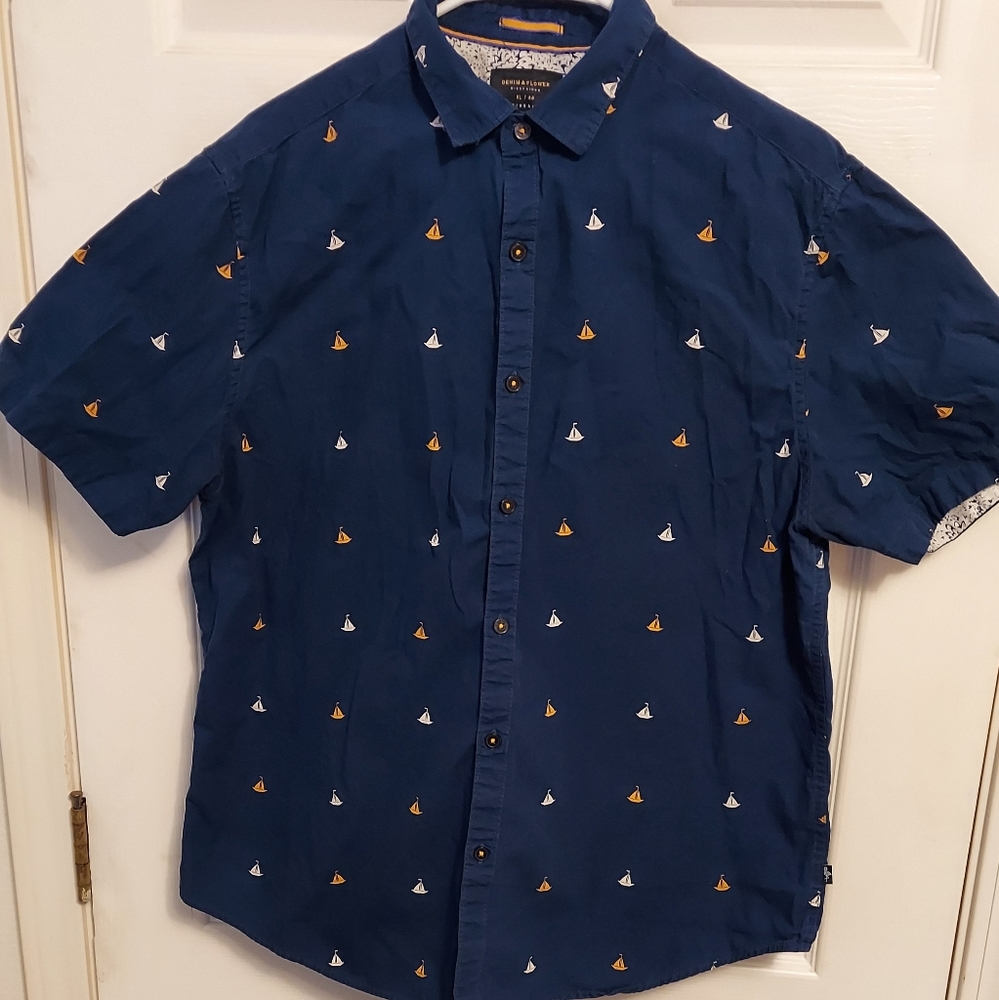 Denim & Flower co. Sail boats design